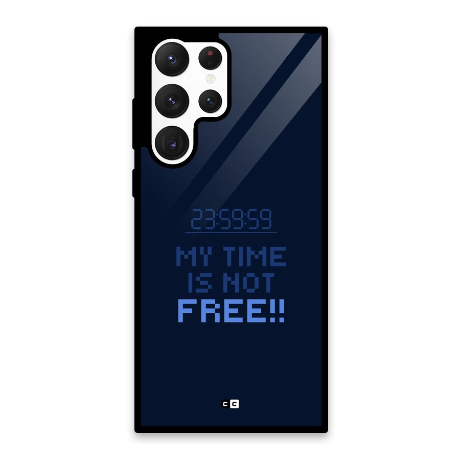 My Time Glass Back Case for Galaxy S22 Ultra 5G