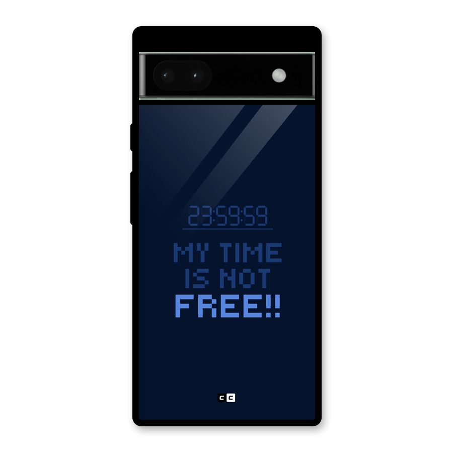 My Time Glass Back Case for Google Pixel 6a