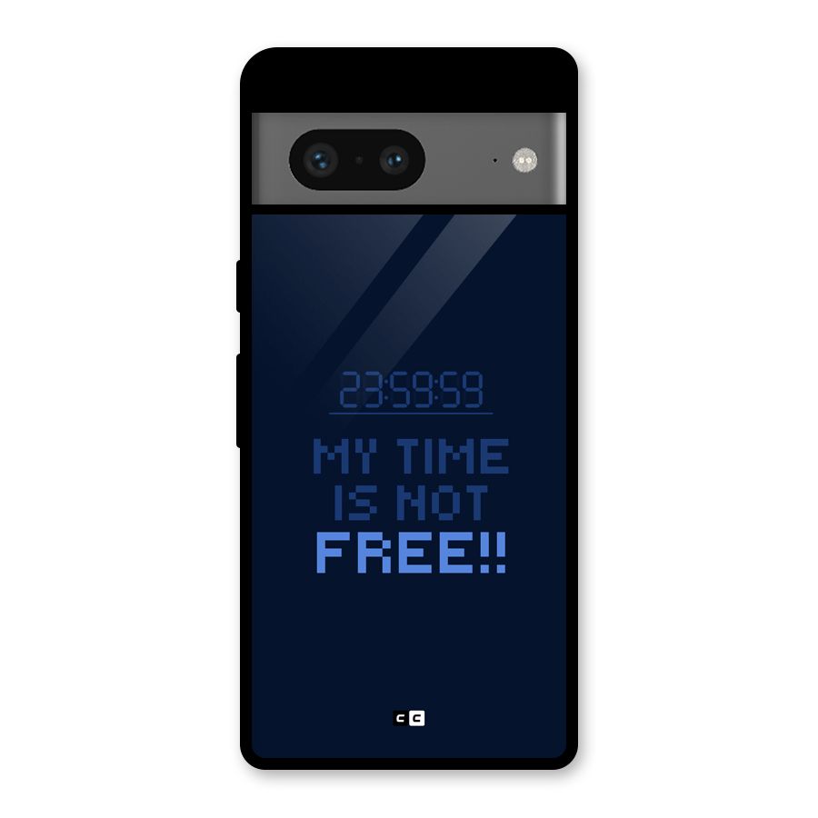 My Time Glass Back Case for Google Pixel 7