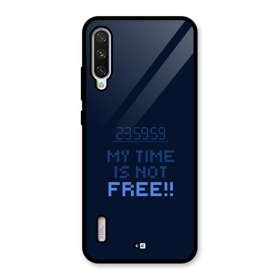 My Time Glass Back Case for Mi A3