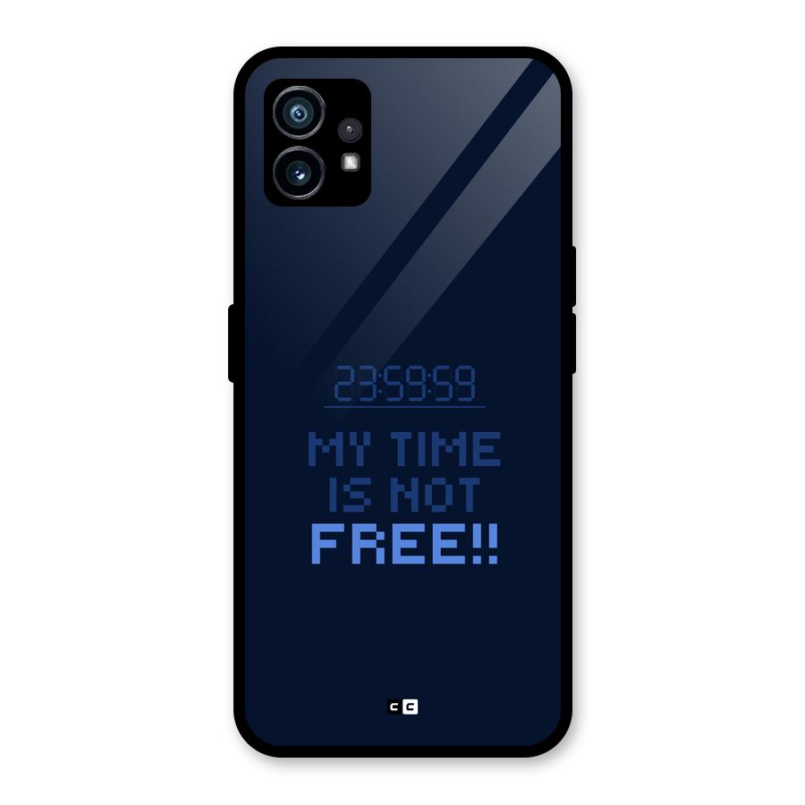 My Time Glass Back Case for Nothing Phone 1