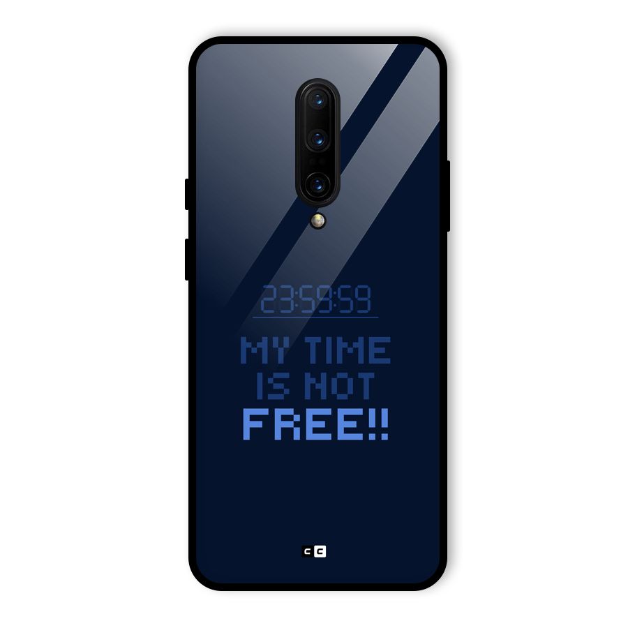 My Time Glass Back Case for OnePlus 7 Pro