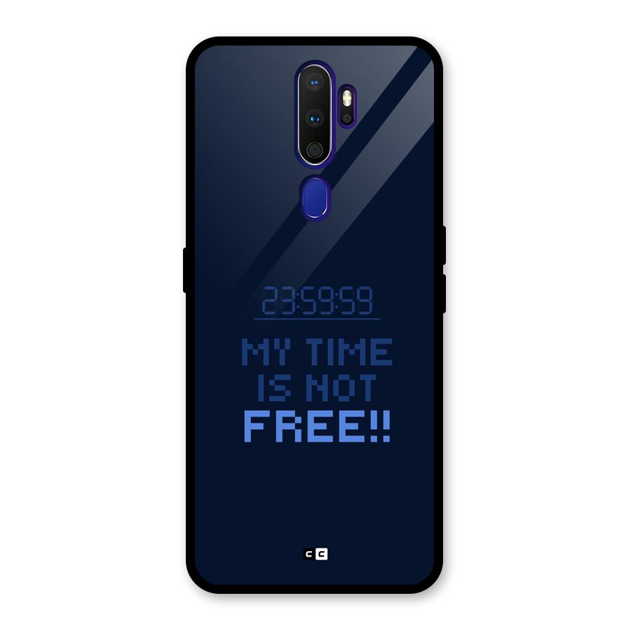 My Time Glass Back Case for Oppo A9 (2020)