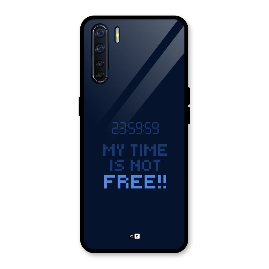 My Time Glass Back Case for Oppo F15