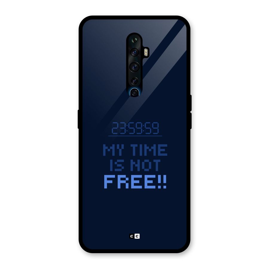 My Time Glass Back Case for Oppo Reno2 Z