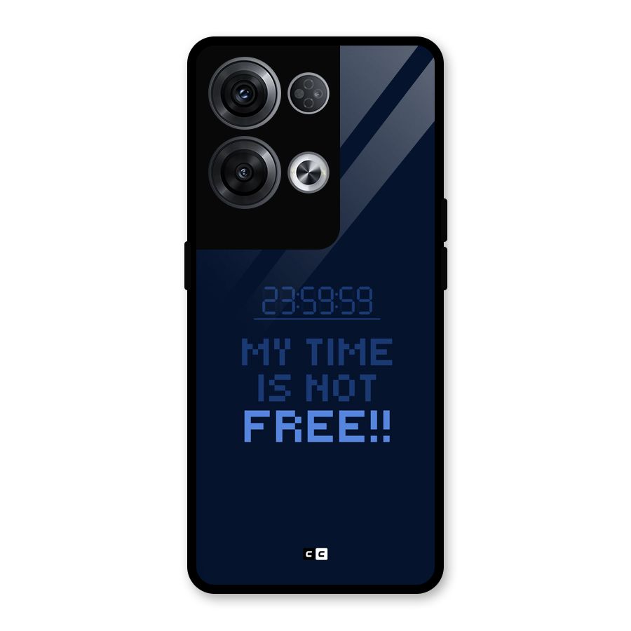 My Time Glass Back Case for Oppo Reno8 Pro 5G