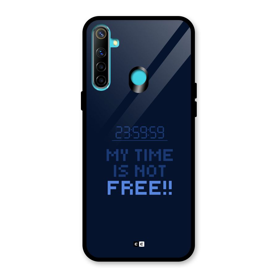 My Time Glass Back Case for Realme 5