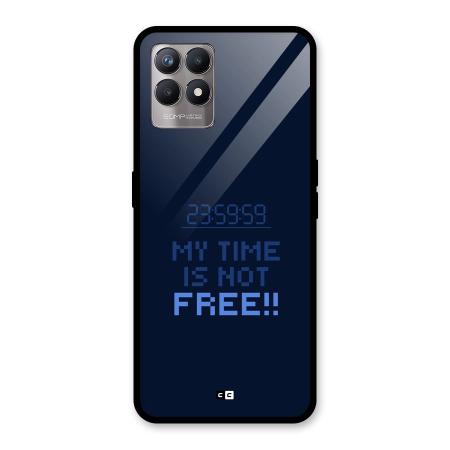 My Time Glass Back Case for Realme 8i