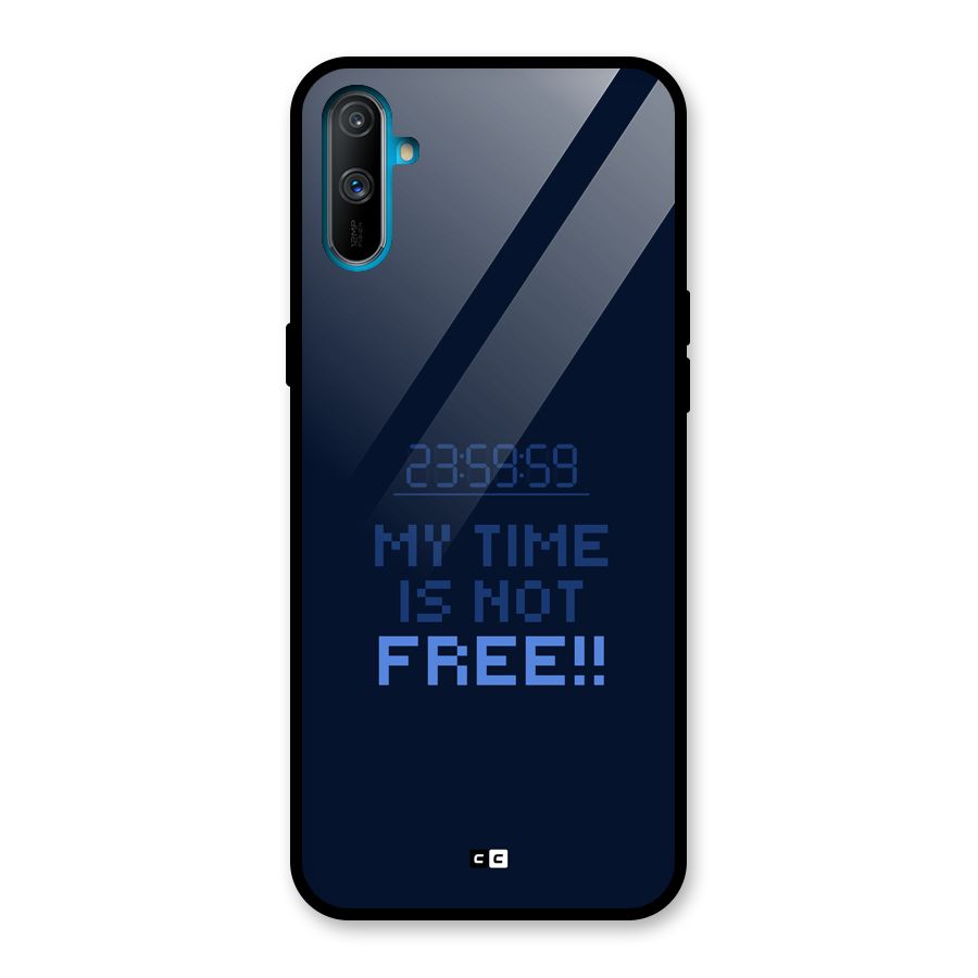 My Time Glass Back Case for Realme C3