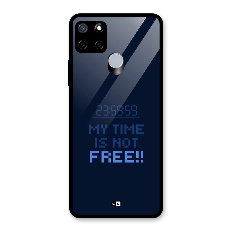 My Time Glass Back Case for Realme Narzo 30A