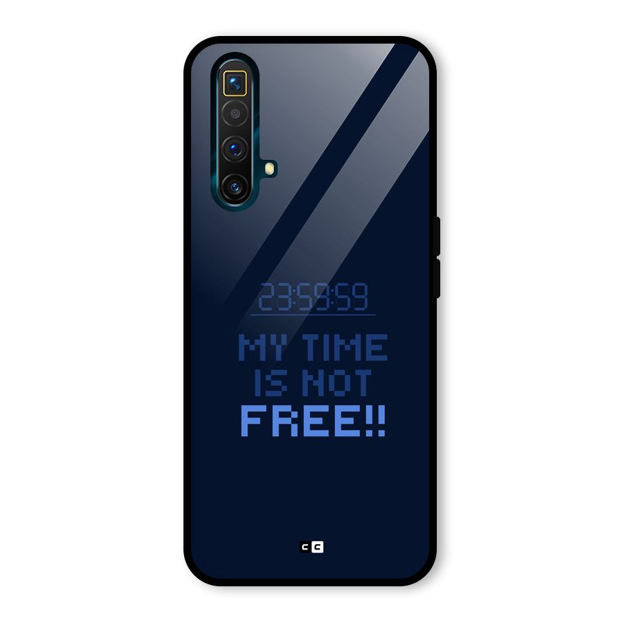 My Time Glass Back Case for Realme X3 SuperZoom