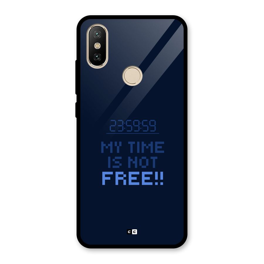 My Time Glass Back Case for Redmi A2