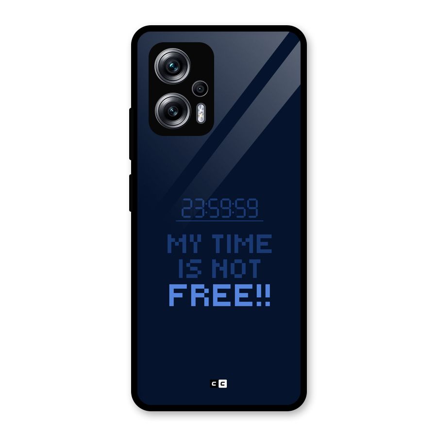 My Time Glass Back Case for Redmi K50i