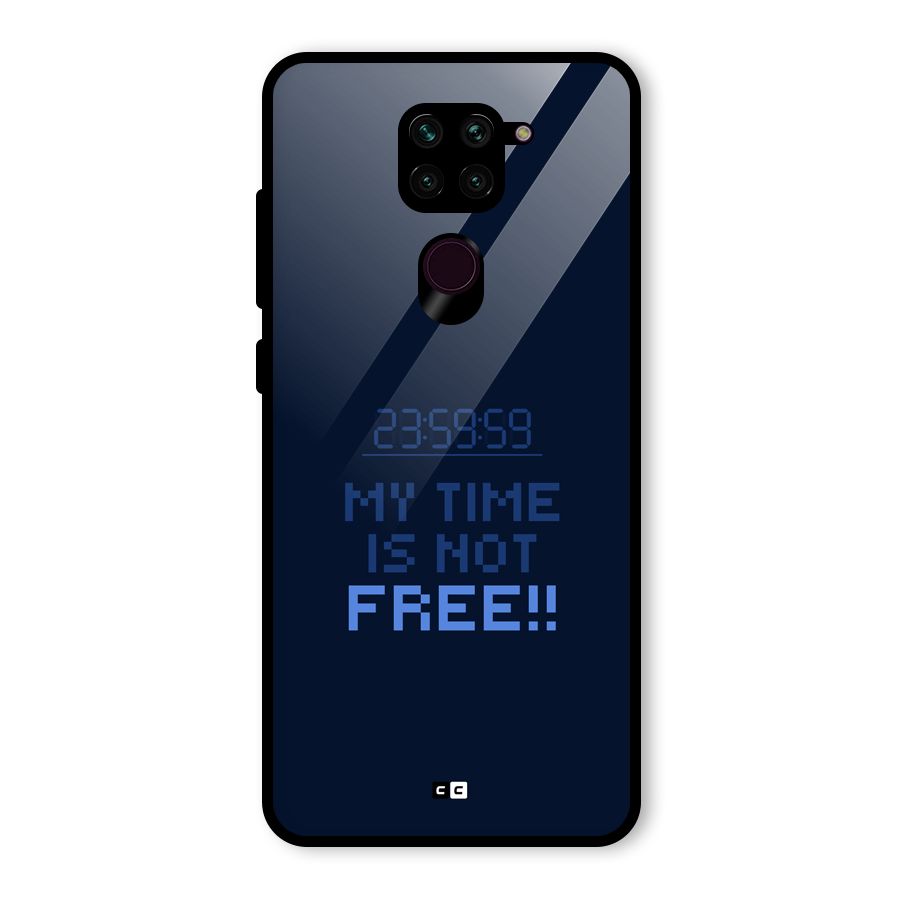 My Time Glass Back Case for Redmi Note 9