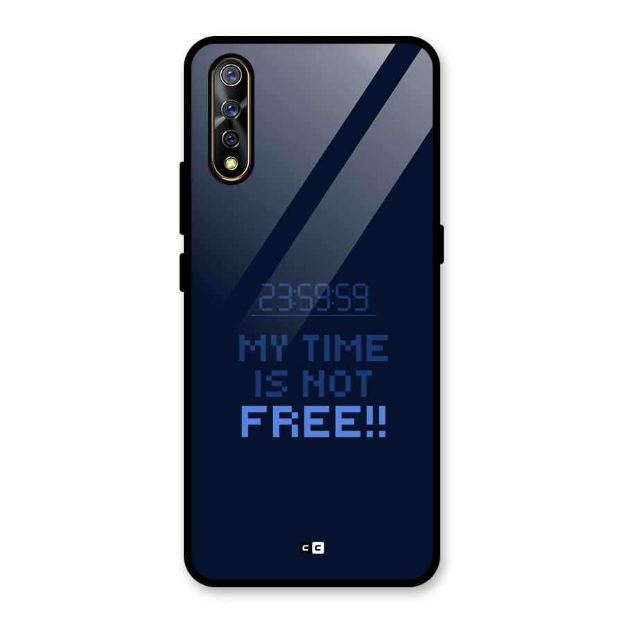 My Time Glass Back Case for Vivo S1