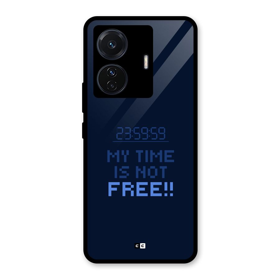 My Time Glass Back Case for Vivo T1 Pro