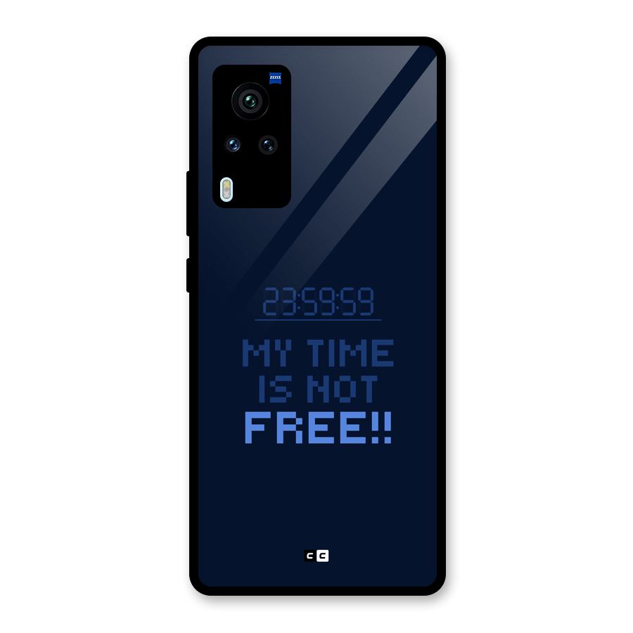 My Time Glass Back Case for Vivo X60 Pro