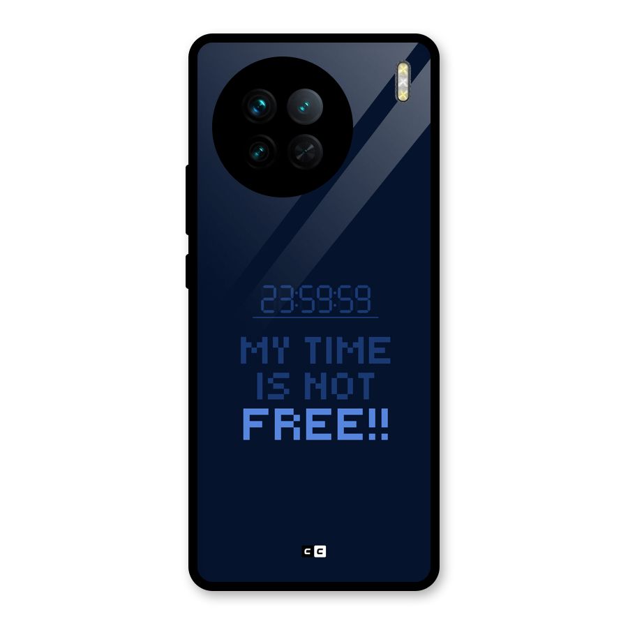 My Time Glass Back Case for Vivo X90