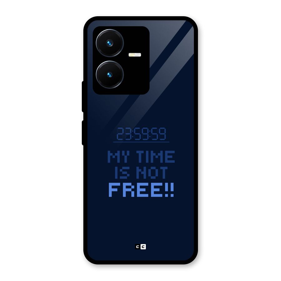 My Time Glass Back Case for Vivo Y22