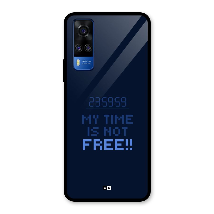 My Time Glass Back Case for Vivo Y31