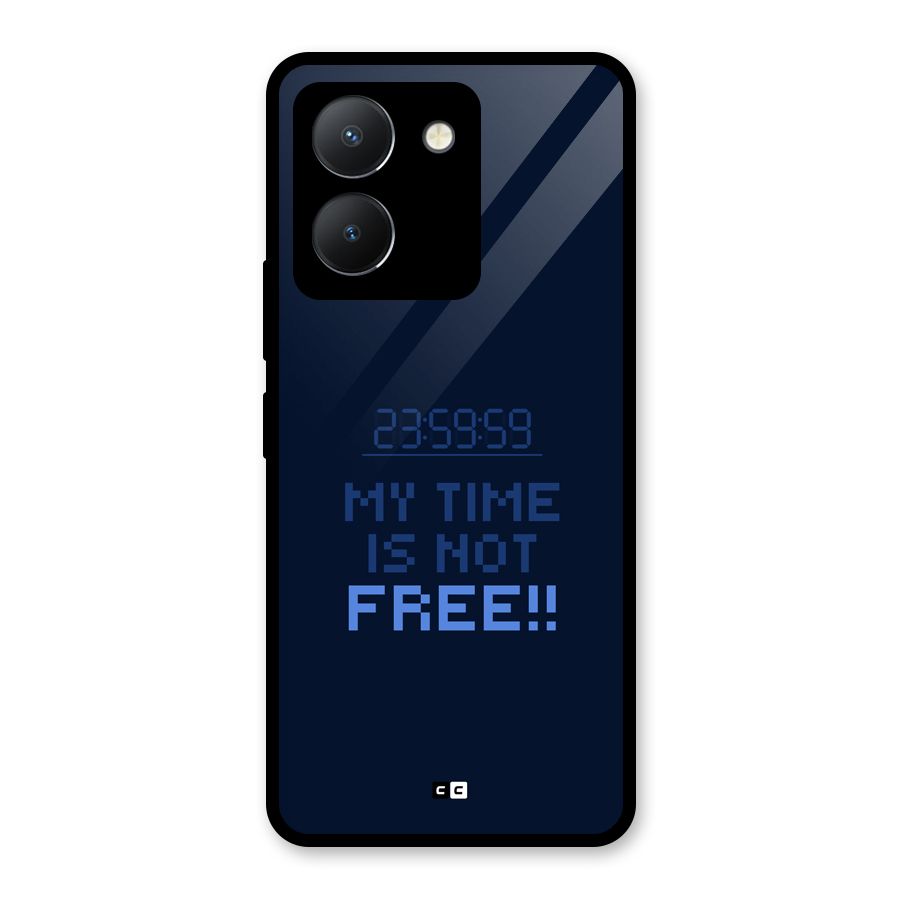 My Time Glass Back Case for Vivo Y36