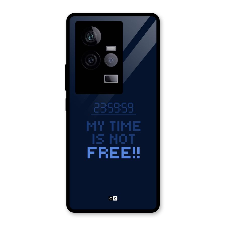 My Time Glass Back Case for Vivo iQOO 11 5G