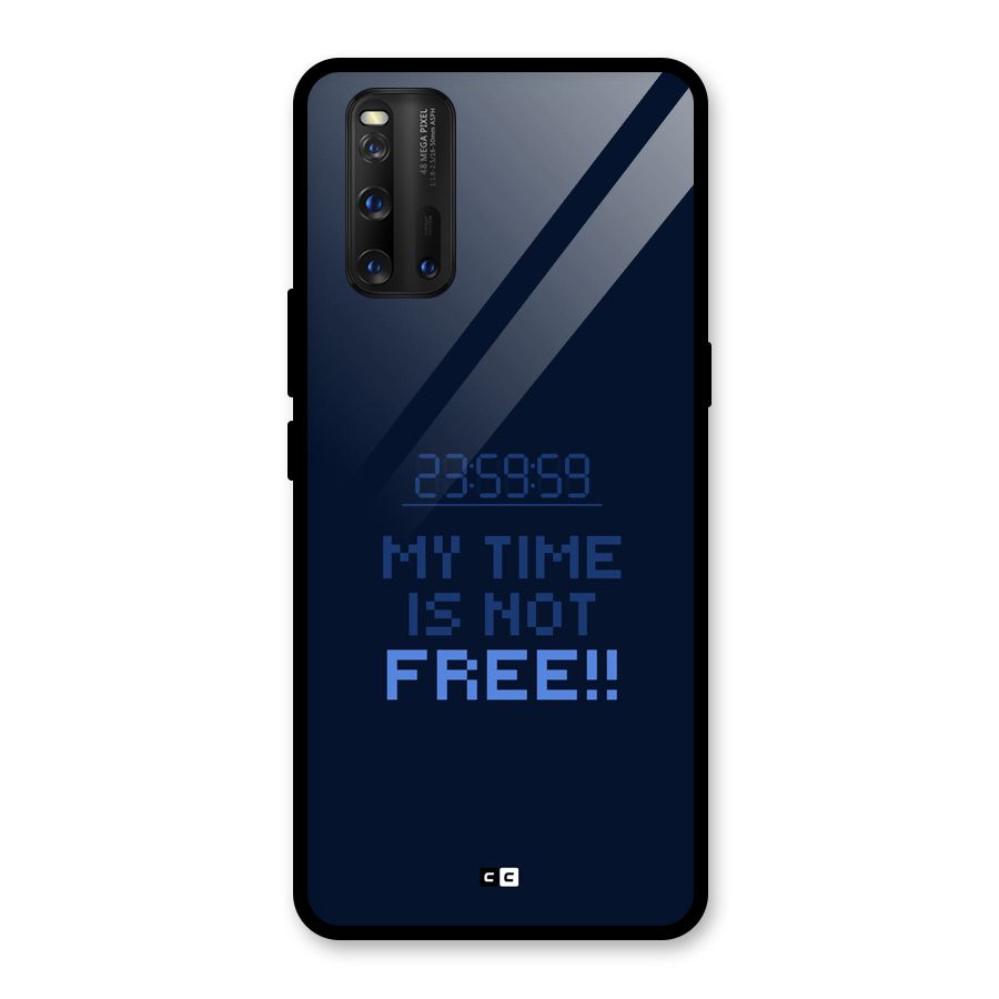 My Time Glass Back Case for Vivo iQOO 3