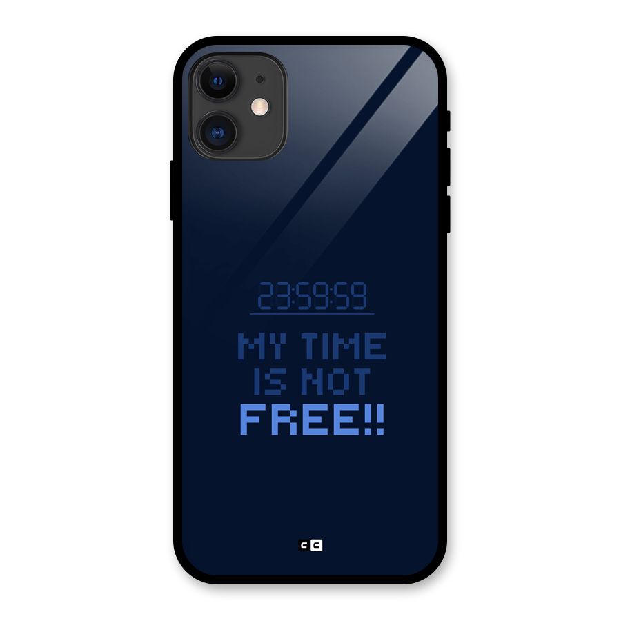 My Time Glass Back Case for iPhone 11