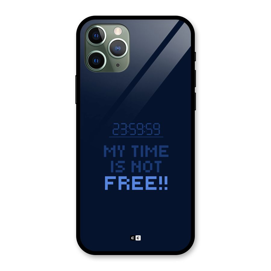 My Time Glass Back Case for iPhone 11 Pro