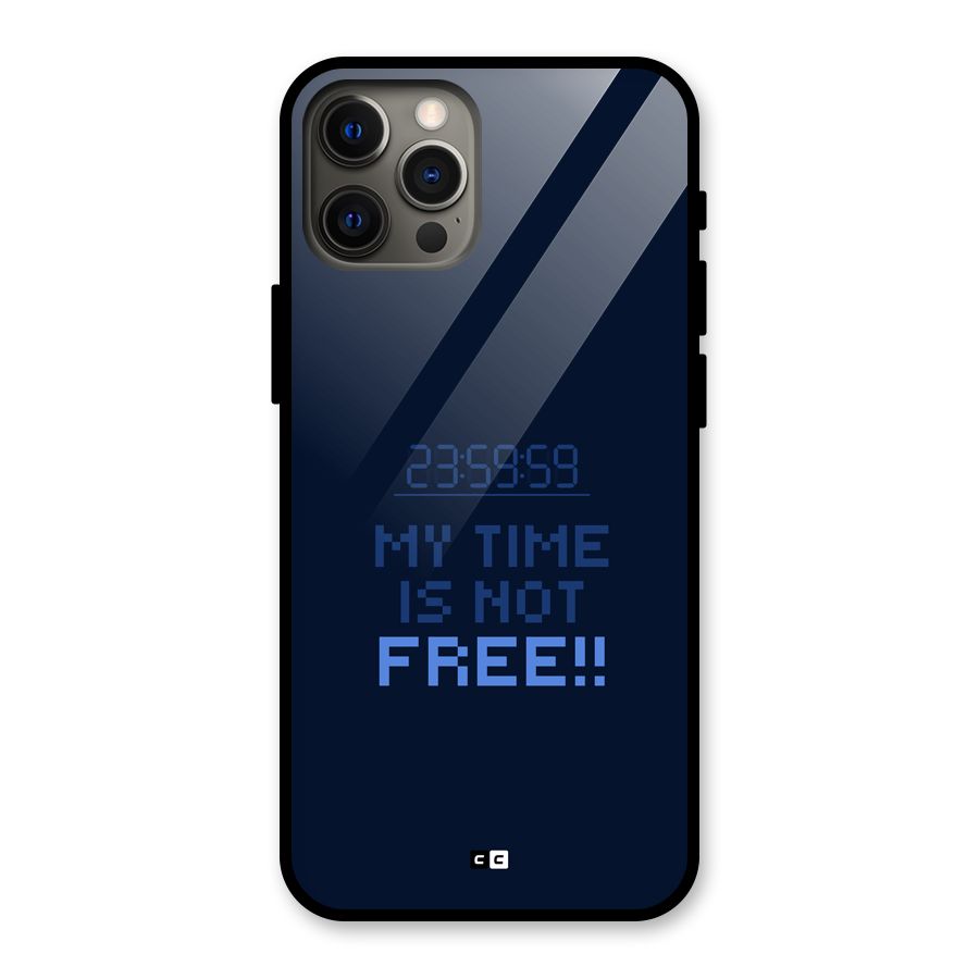 My Time Glass Back Case for iPhone 12 Pro Max