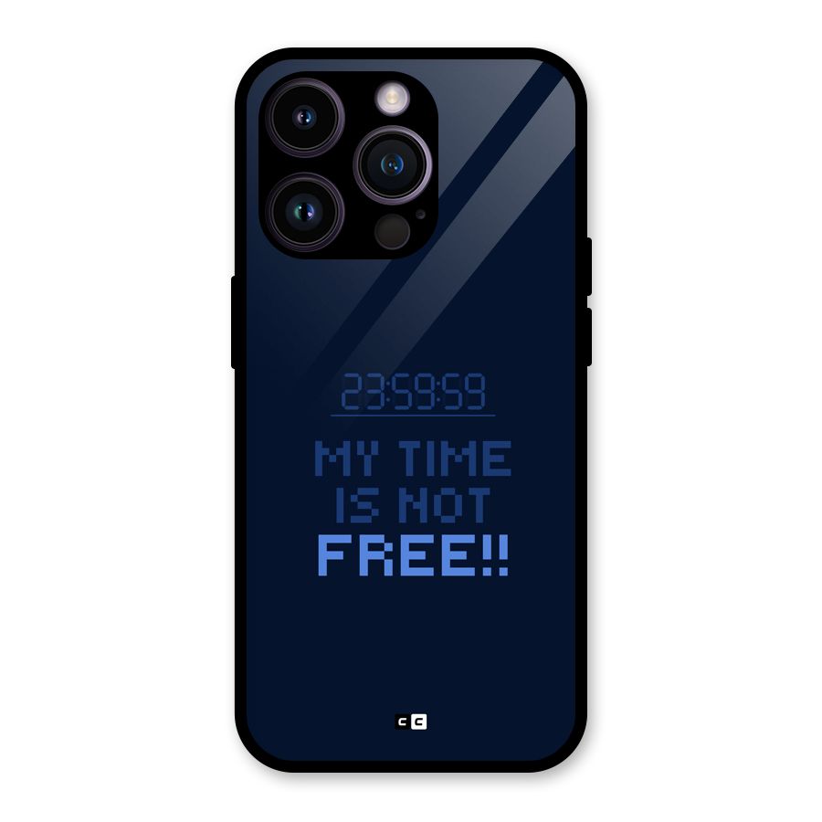 My Time Glass Back Case for iPhone 14 Pro