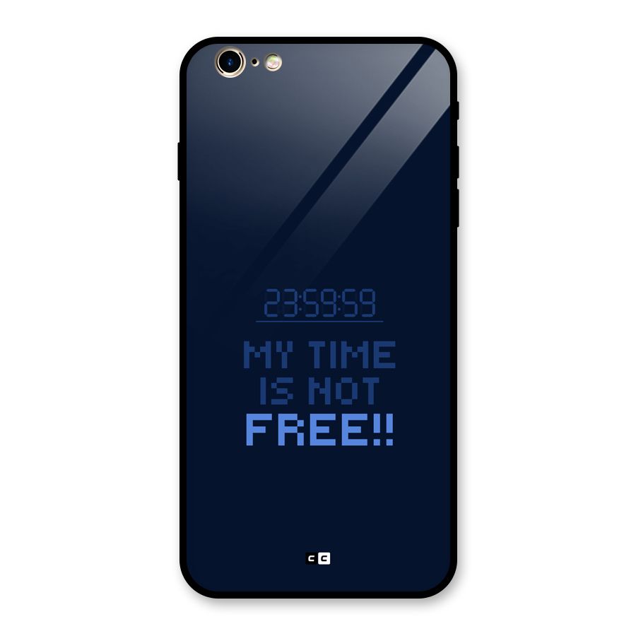 My Time Glass Back Case for iPhone 6 Plus 6S Plus