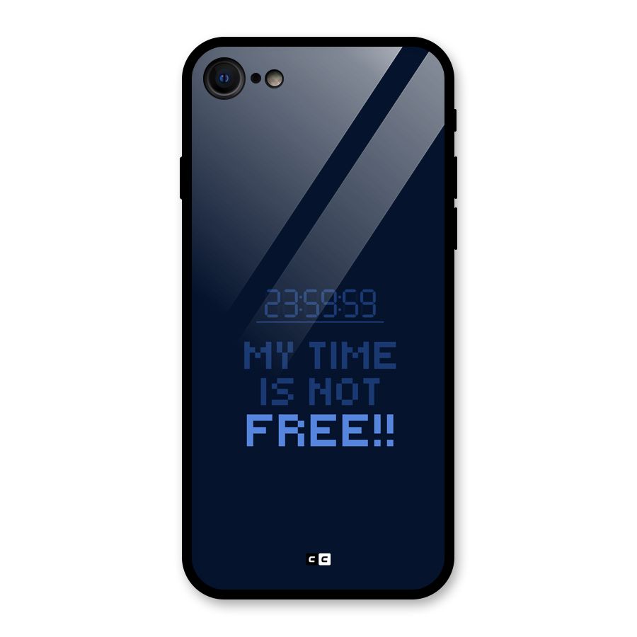 My Time Glass Back Case for iPhone 8