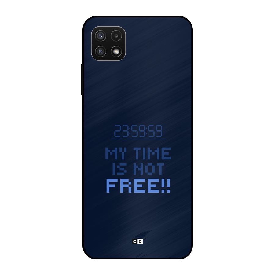 My Time Metal Back Case for Galaxy A22 5G