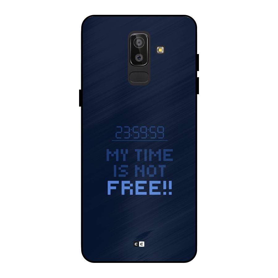 My Time Metal Back Case for Galaxy J8