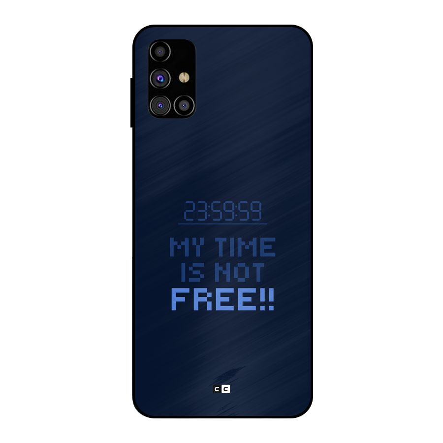 My Time Metal Back Case for Galaxy M31s