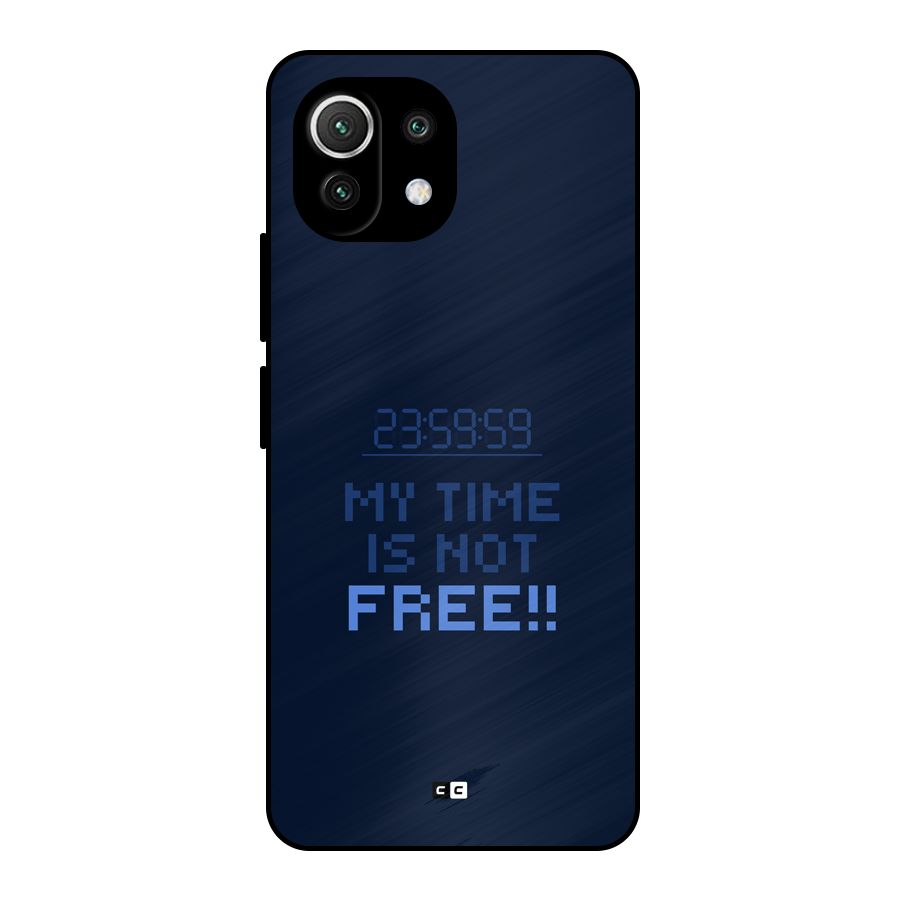 My Time Metal Back Case for Mi 11 Lite NE 5G