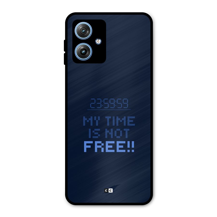 My Time Metal Back Case for Moto G54
