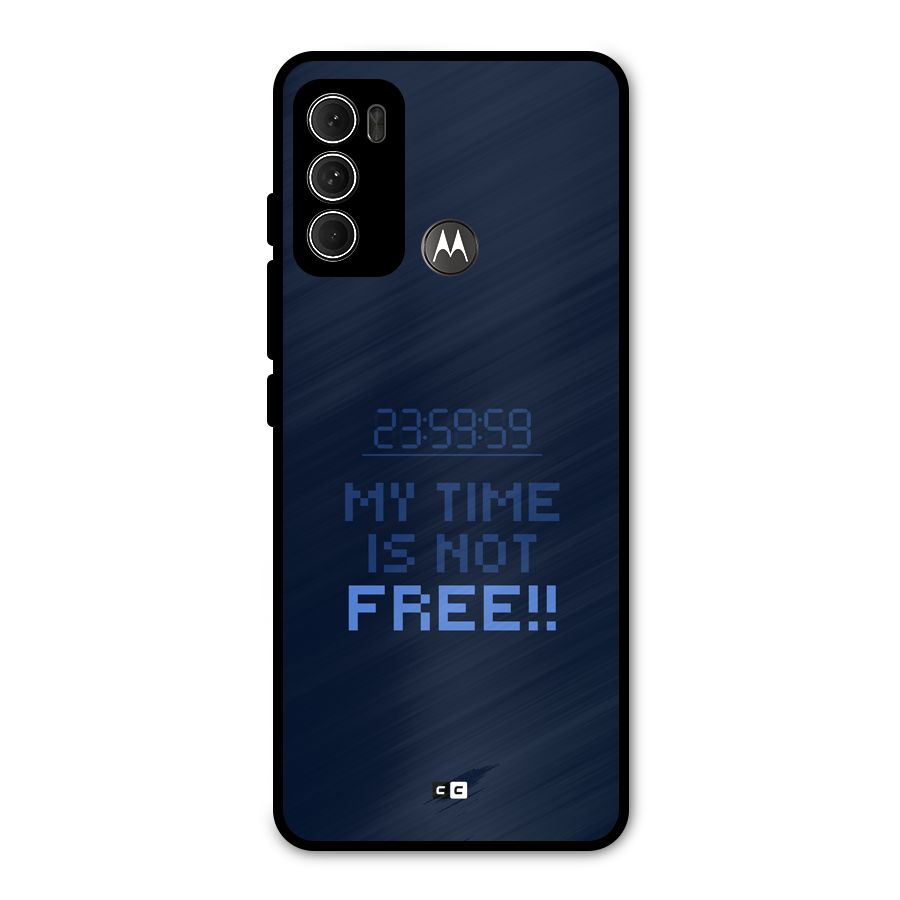 My Time Metal Back Case for Moto G60