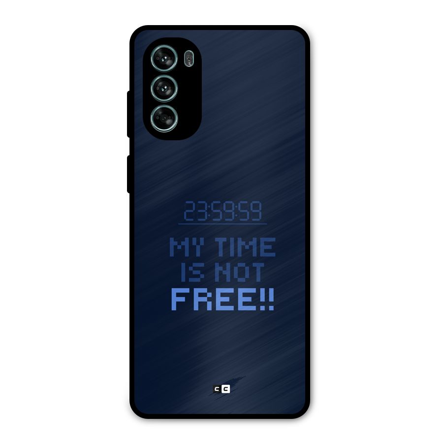 My Time Metal Back Case for Moto G62