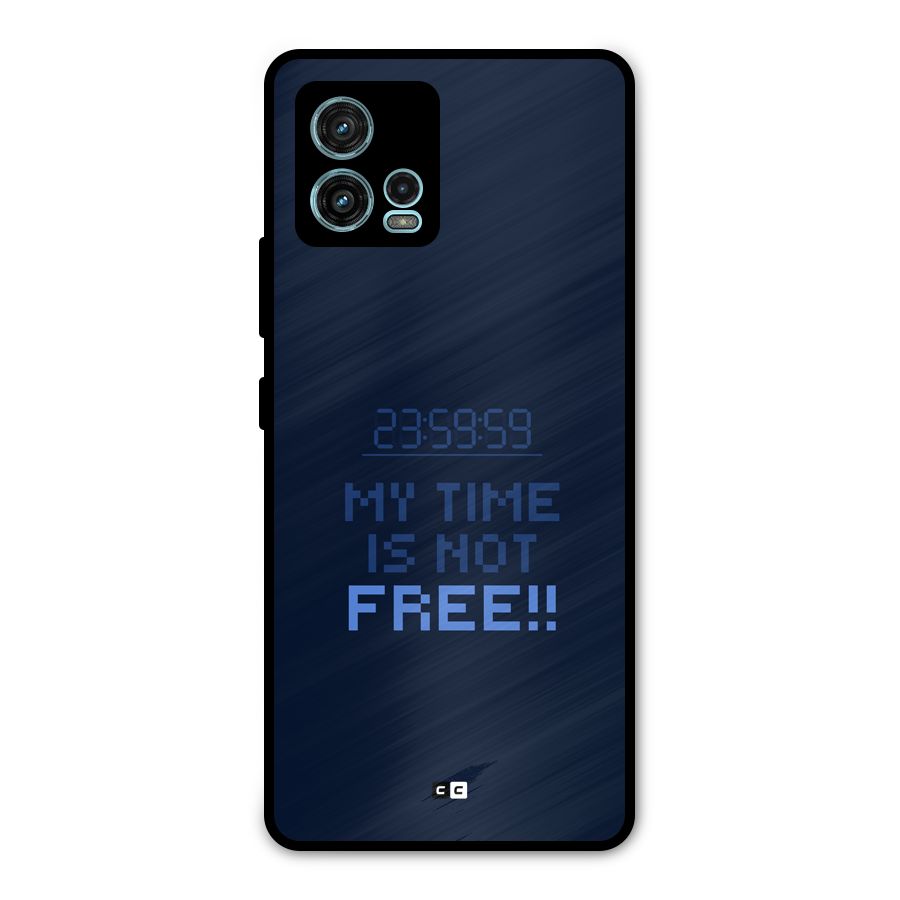 My Time Metal Back Case for Moto G72
