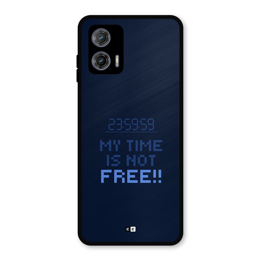 My Time Metal Back Case for Moto G73