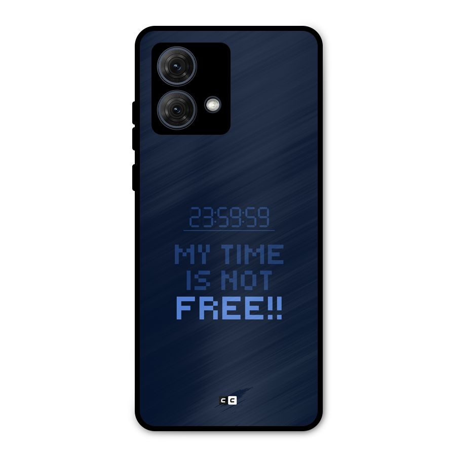 My Time Metal Back Case for Moto G84