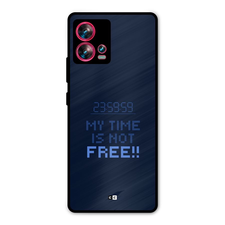 My Time Metal Back Case for Motorola Edge 30 Fusion