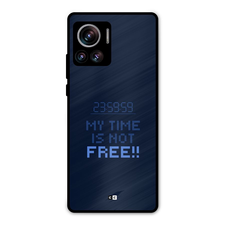 My Time Metal Back Case for Motorola Edge 30 Ultra