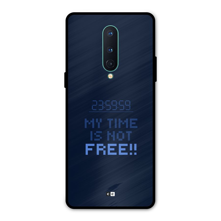 My Time Metal Back Case for OnePlus 8