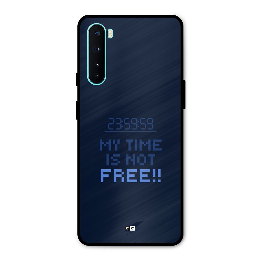 My Time Metal Back Case for OnePlus Nord