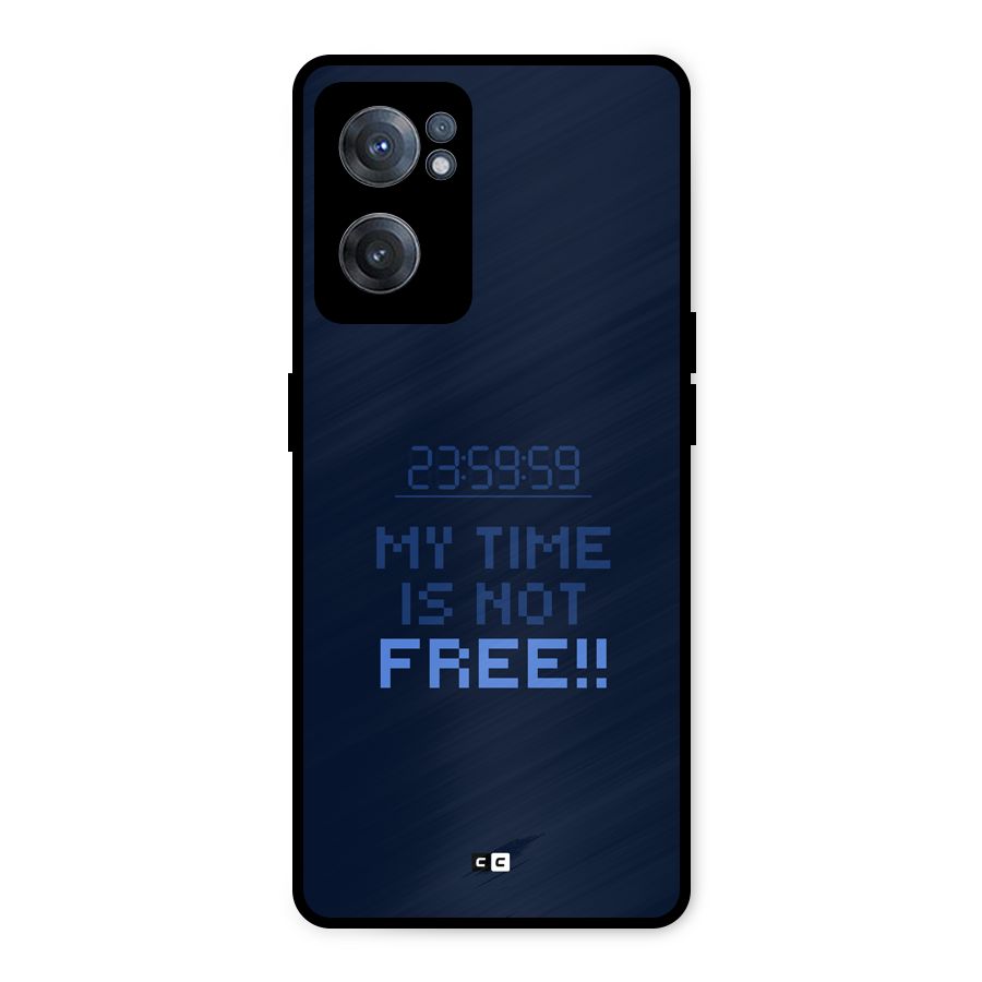 My Time Metal Back Case for OnePlus Nord CE 2 5G