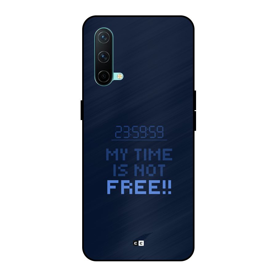 My Time Metal Back Case for OnePlus Nord CE 5G