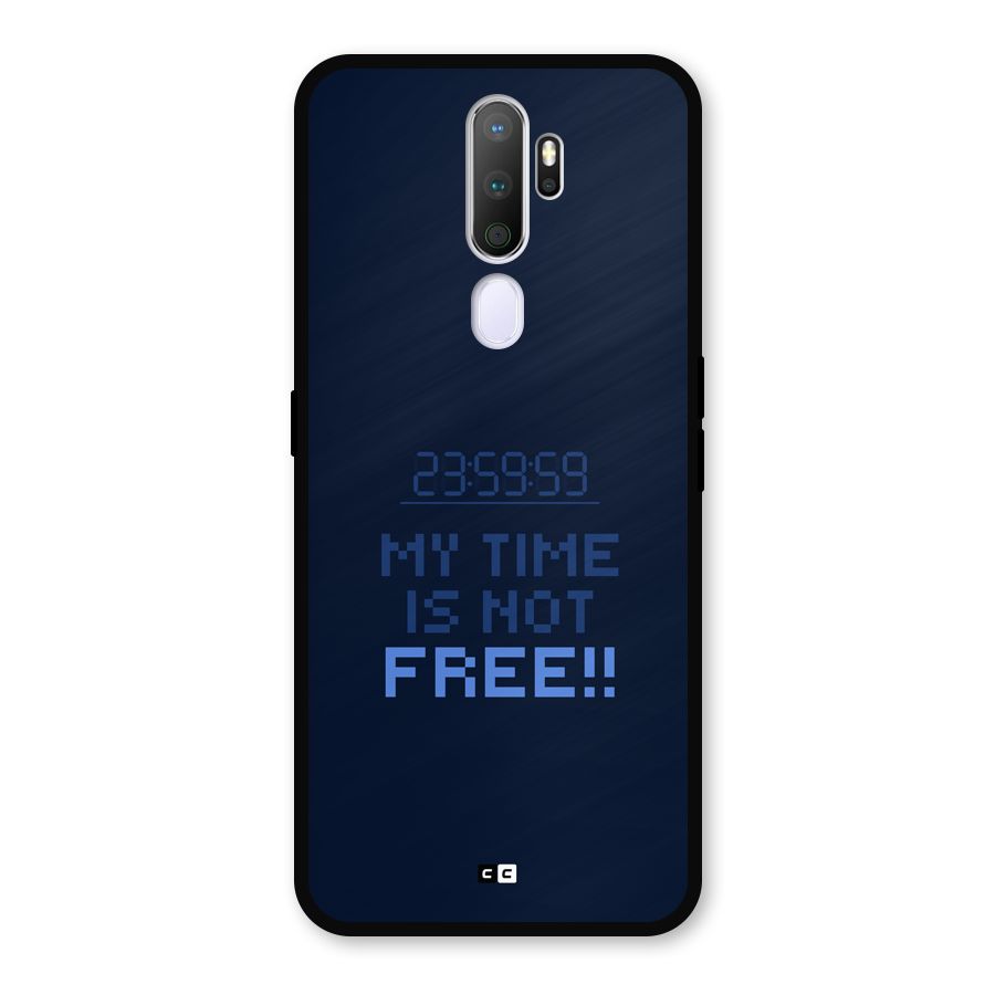 My Time Metal Back Case for Oppo A5 (2020)